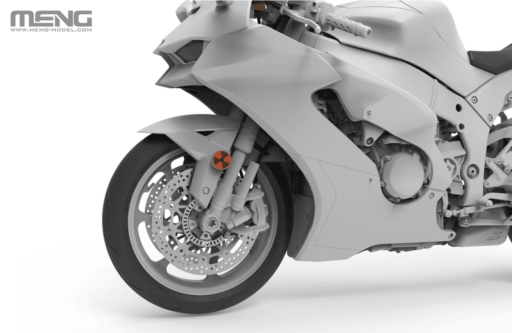 Meng 1/9 Kawasaki Ninja ZX-10RR Pre-Coloured Edition (MT-008s)