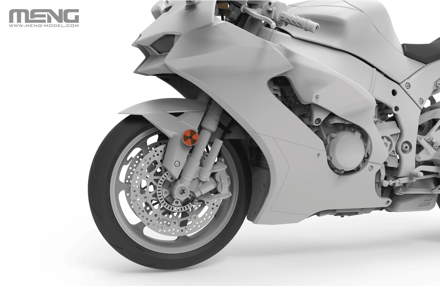Meng 1/9 Kawasaki Ninja ZX-10RR Pre-Coloured Edition (MT-008s)