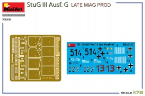 MiniArt 1/72 StuG III Ausf. G Late Miag Prod. (72112)
