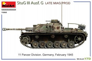 MiniArt 1/72 StuG III Ausf. G Late Miag Prod. (72112)
