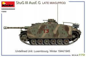 MiniArt 1/72 StuG III Ausf. G Late Miag Prod. (72112)