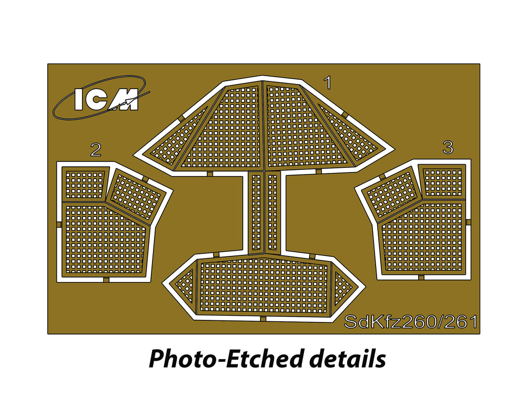 ICM 1/72 Sd.Kfz. 261 Radio Communication Vehicle (72441)