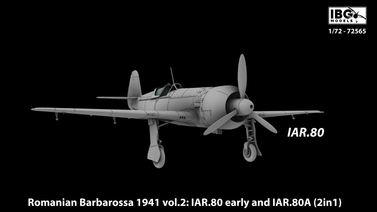 IBG 1/72 Romanian Barbarossa 1941 vol. 2: IAR.80early & IAR.80A (2 IN 1) (72565)