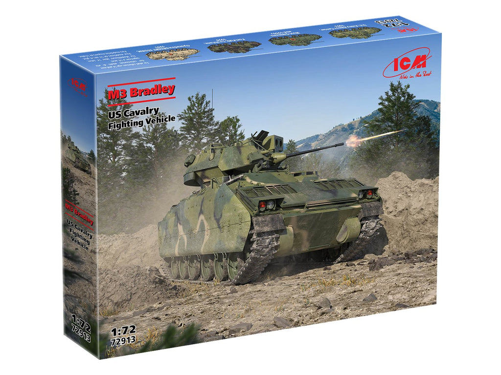 ICM 1/72 M3 Bradley US Cavalry Fighting Vehicle (72913)