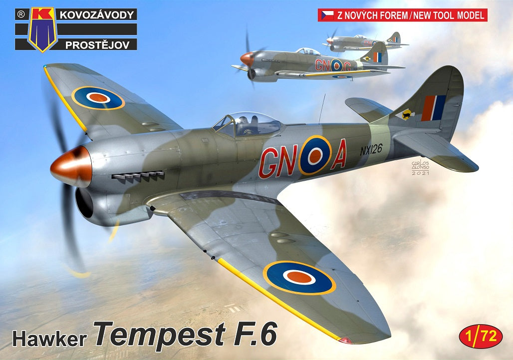 KP Models 1/72 Hawker Tempest F.6 (KPM0223) — New — Aircraft, Military