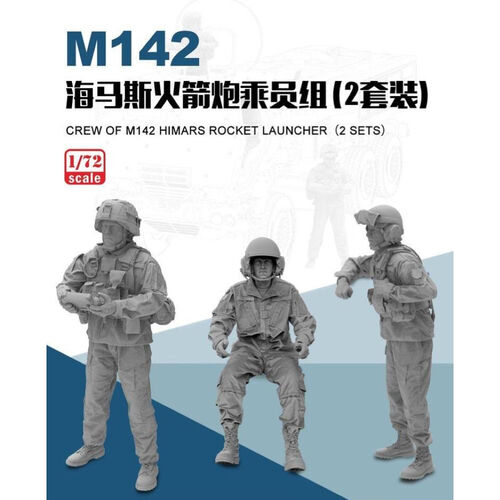 FORE ART 1/72 (2 Sets) Crew of M142 HIMARS Rocket Launcher (9003)
