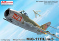 AZmodel 1/72 MiG-17F/Lim-5 (AZ 7878) — New — Aircraft, cold-war, Military