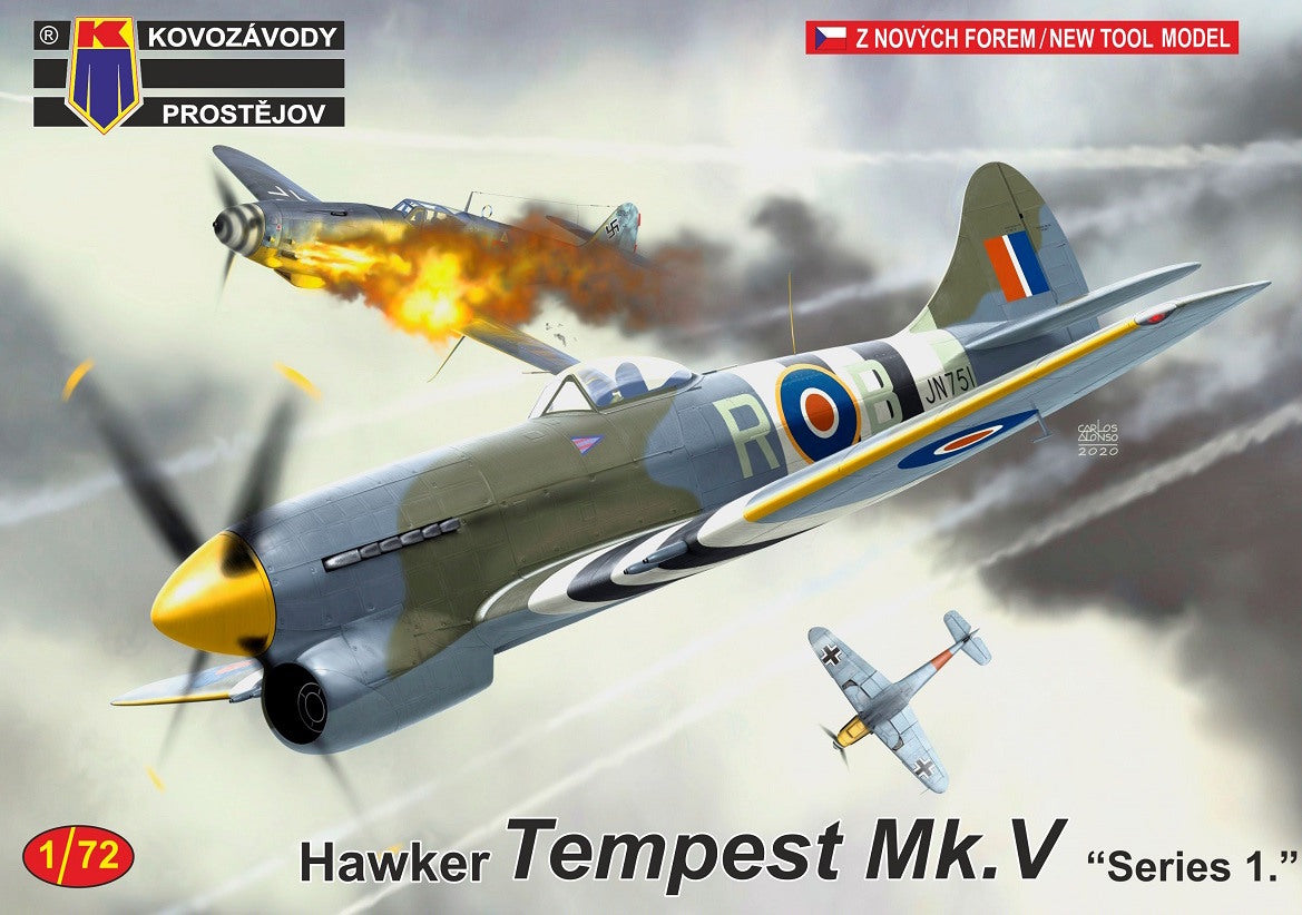 KP Models 1/72 Hawker Tempest Mk.V "Series 1." (KPM0221) — New — Aircraft, Military