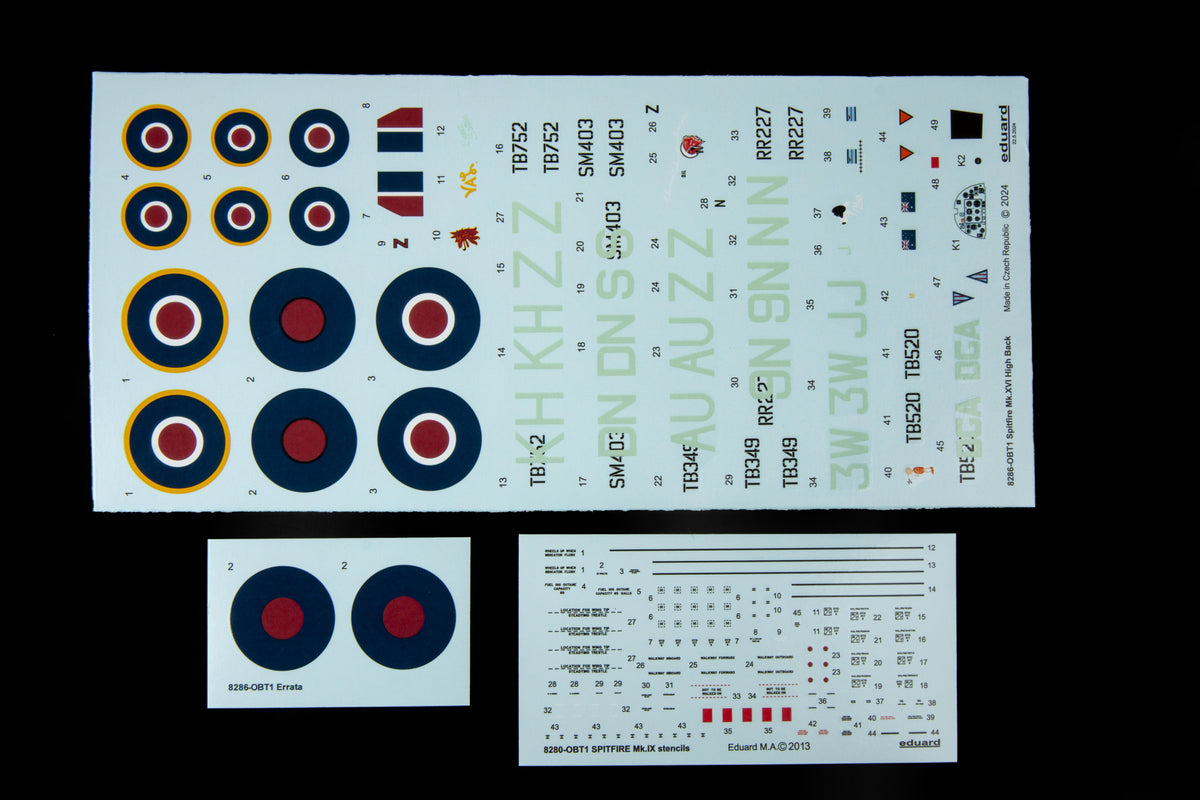 Eduard 1/48 ProfiPACK Spitfire Mk.XVI High Back (8286)