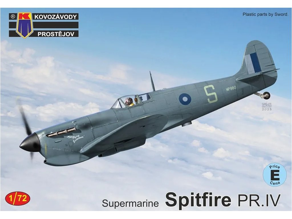 KP Models 1/72 Supermarine Spitfire PR.IV (KPM0500) — New — Aircraft, Military — image 1 of 2