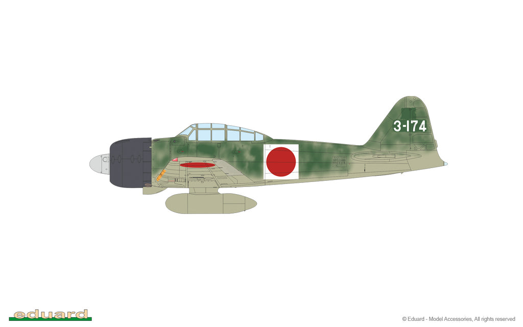 Eduard 1/48 A6M3 Zero Type 32 Weekend Edition (84191)