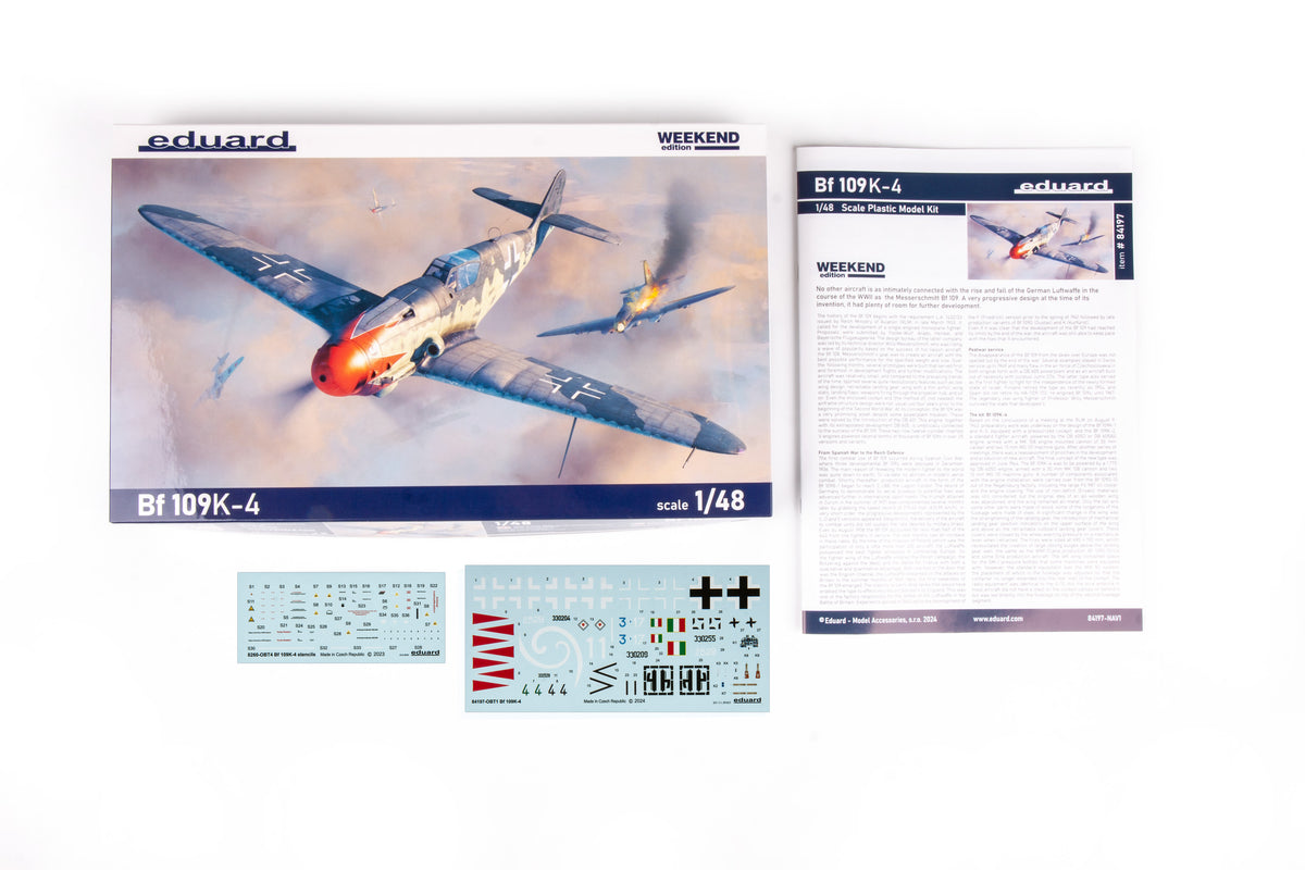 Eduard 1/48 Messerschmitt Bf 109K-4 Weekend (84197) — New — 1/48 Scale, Weekend Edition, World War Two — image 2 of 9