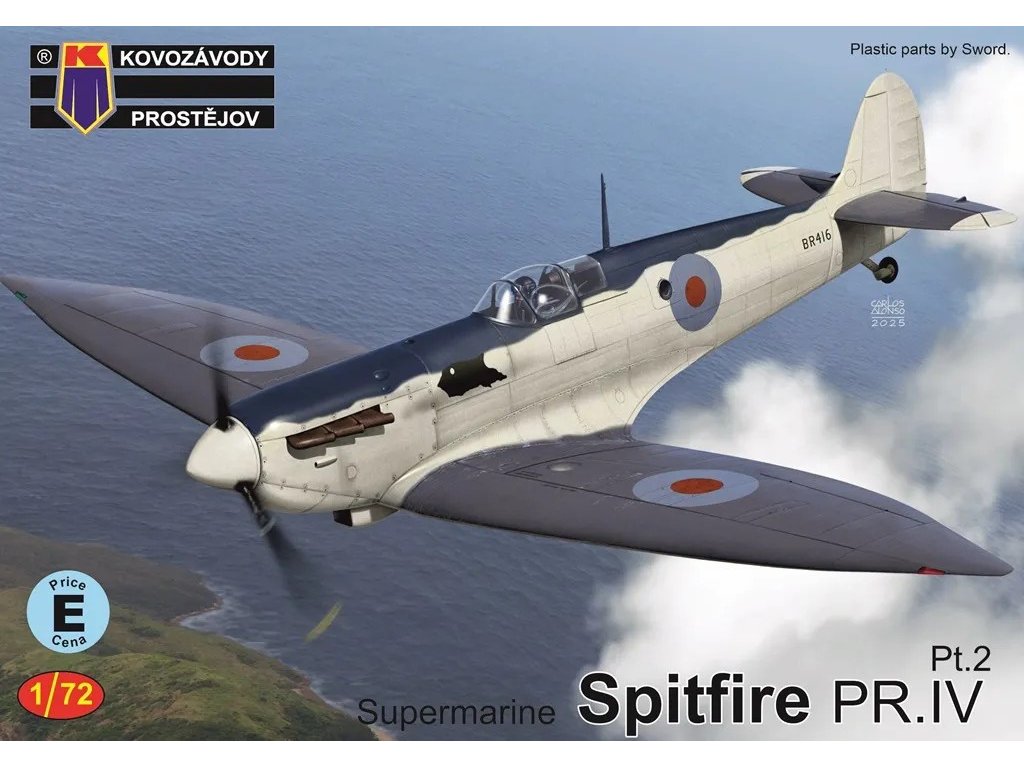 KP Models 1/72 Supermarine Spitfire PR.IV Pt.2 (KPM0501) — New — Aircraft, Military — image 1 of 2
