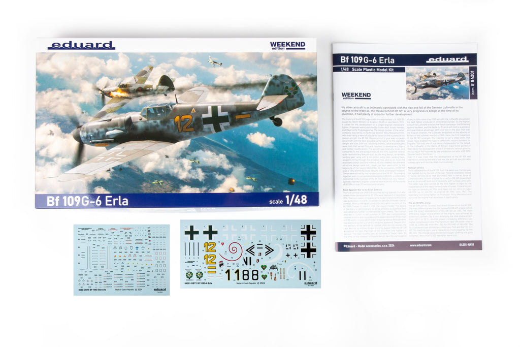 Eduard 1/48 Bf 109G-6 Erla Weekend (84201) — New — 1/48 Scale, Messerschmitt, Weekend Edition — image 2 of 9