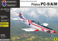 KP Models 1/72 Pilatus PC-9/A/M (Hi-Tech) (KPH7210) — New — Aircraft, cold-war, Military