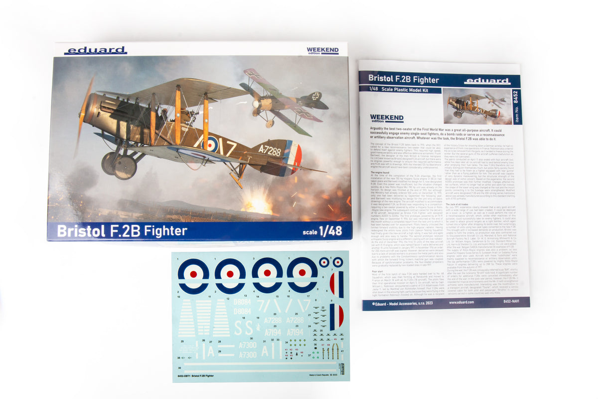 Eduard 1/48 Bristol F.2B Fighter Weekend Edition (8452) — New — 1/48 Scale, Aircraft, World War One — image 2 of 8