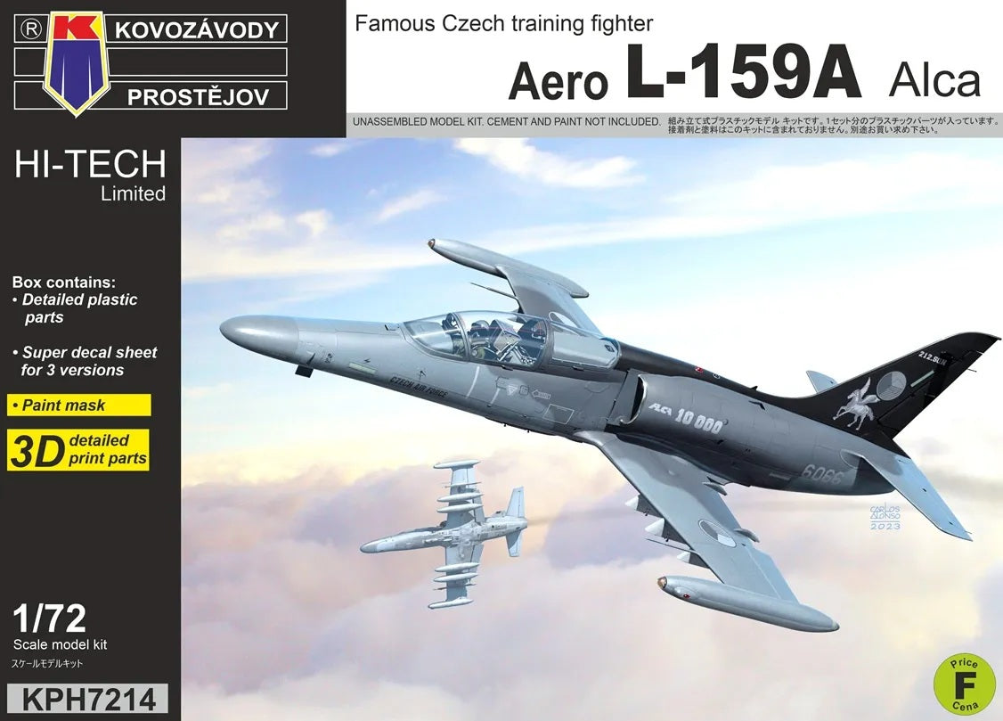 KP Models 1/72 Aero L-159A Alca (Hi-Tech) (KPH7214) — New — Aircraft, cold-war, Military
