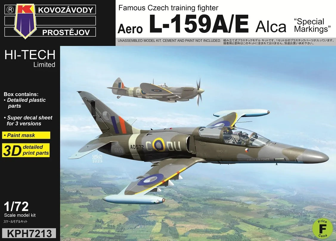 KP Models 1/72 L-159A/E Alca Special Markings Hi-Tech (KPH7213) — New — Aircraft, cold-war, Military