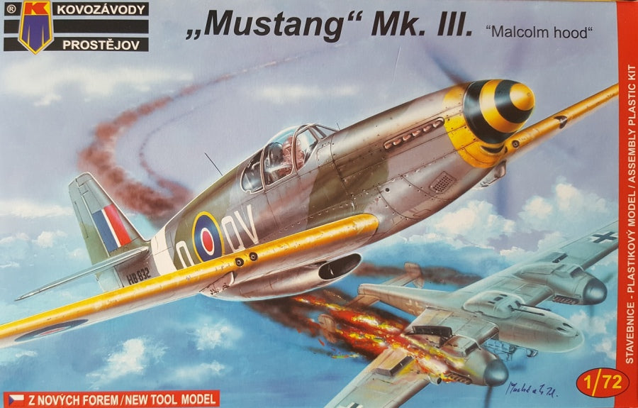 KP Models 1/72 N.A.Mustang Mk.III Malcolm (KPM0032) — New — Aircraft, Military