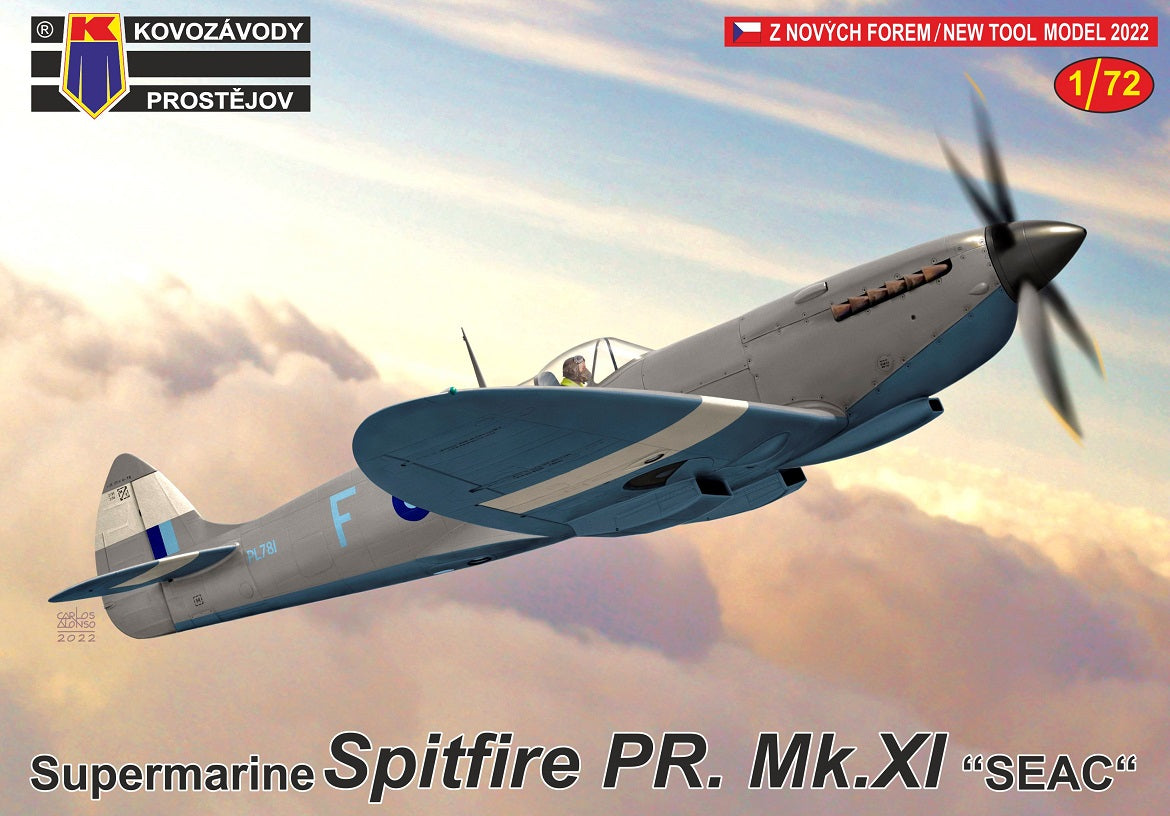 KP Models 1/72 Spitfire PR. Mk.XI „SEAC“ (KPM0295) — New — Aircraft, Military