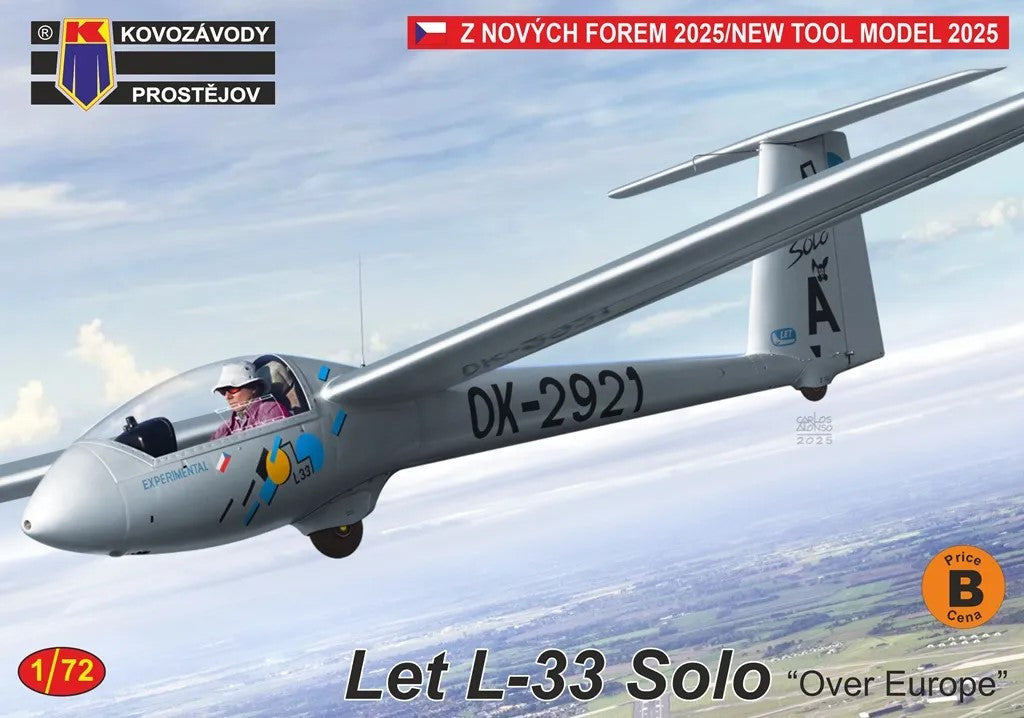 KP Models 1/72 Let L-33 Solo "Over Europe" (KPM0498) — New — Aircraft, Civil Aviation