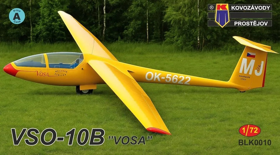 KP Models 1/72 VSO-10B "Vosa" (BLK Line) (BLK0010) — New — Aircraft, Civil Aviation