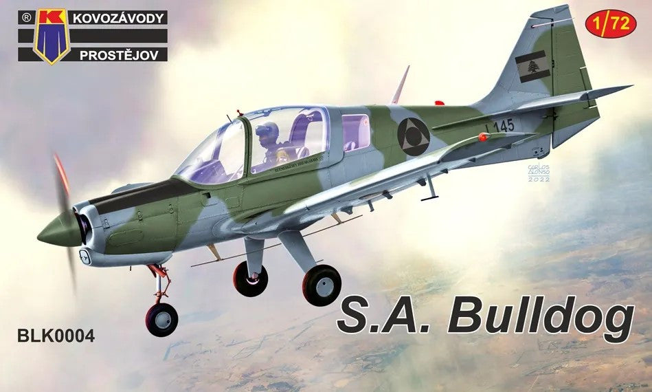 KP Models 1/72 Scottish Aviation Bulldog (BLK Line) (BLK0004) — New — Aircraft, Military