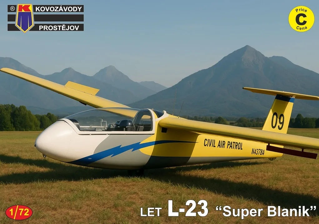KP Models 1/72 Let L-23 "Super Blaník" (KPM0488) — New — Aircraft, Civil Aviation
