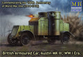Master Box Ltd 1/72 British Armoured Car, Austin MK III WW I Era. (MB72007)