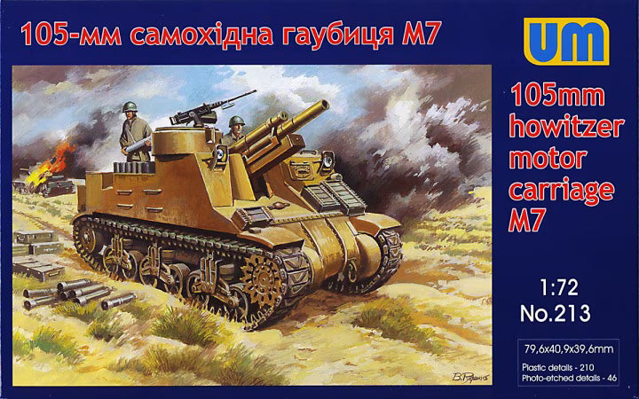 UM 1/72 105-mm M7 gun motor carriage 'Priest' (213)