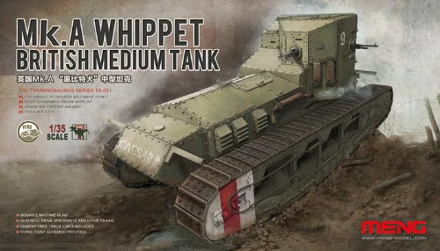 Meng 1/35 Mk.A Whippet (TS-021)