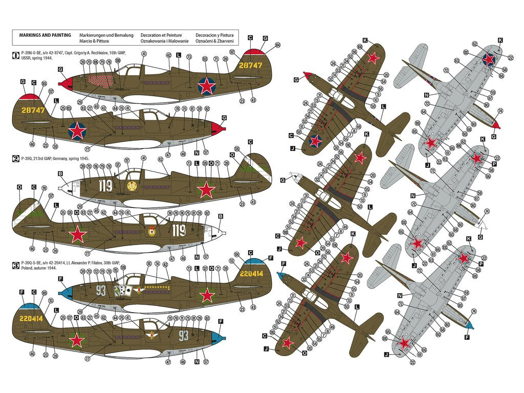 Hobby 2000 1/48 P-39Q/N Airacobra Eastern Front (48046) — New — Aircraft, Military — image 2 of 3