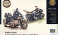 Master Box Ltd 1/35 Kradschützen: German Motorcycle Troops on the Move with four figures (MB3548F)