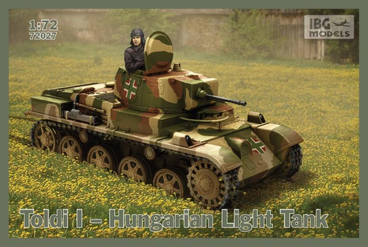 IBG 1/72 Toldi I Hungarian Light Tank (72027)