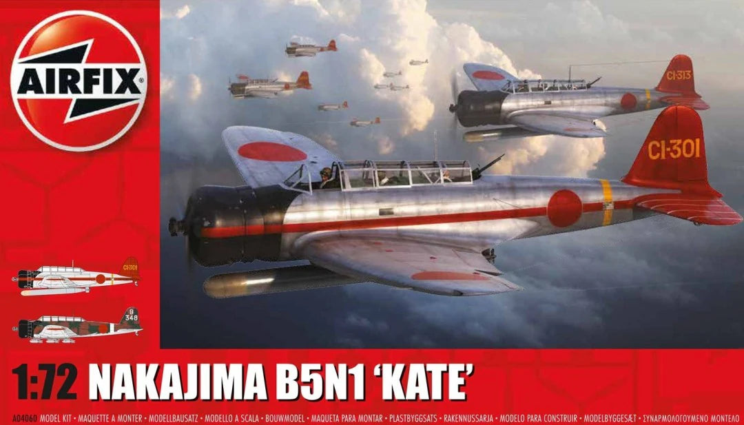 Airfix 1/72 Nakajima B5N1 'Kate' (A04060)