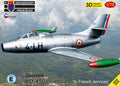 KP Models 1/72 Dassault MD-450 Ouragan "In French serv." (KPM0531) — New — Aircraft, Military