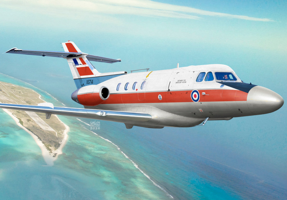 KP Models 1/72 HS 125 Dominie T.1 RAF Hi-Tech (KPH7230) — New — Aircraft, cold-war, Military
