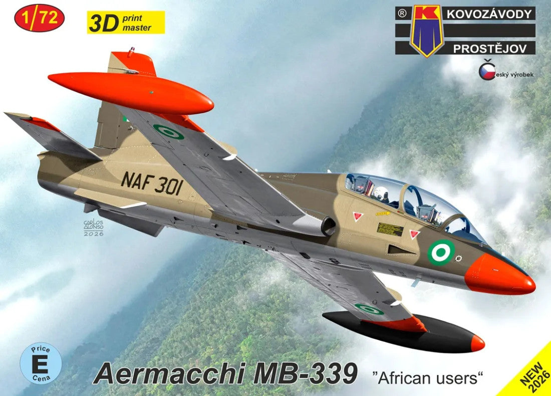KP Models 1/72 Aermacchi MB-339 "African users" (KPM0526) — New — Aircraft, cold-war, Military