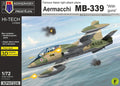 KP Models 1/72 Aermacchi MB-339 "With guns" (Hi-Tech) (KPH7226) — New — Aircraft, cold-war, Military