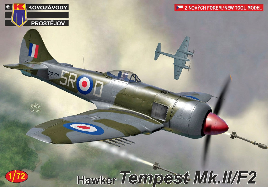 KP Models 1/72 Hawker Tempest Mk.II/F.2 (KPM0227) — New — Aircraft, Military