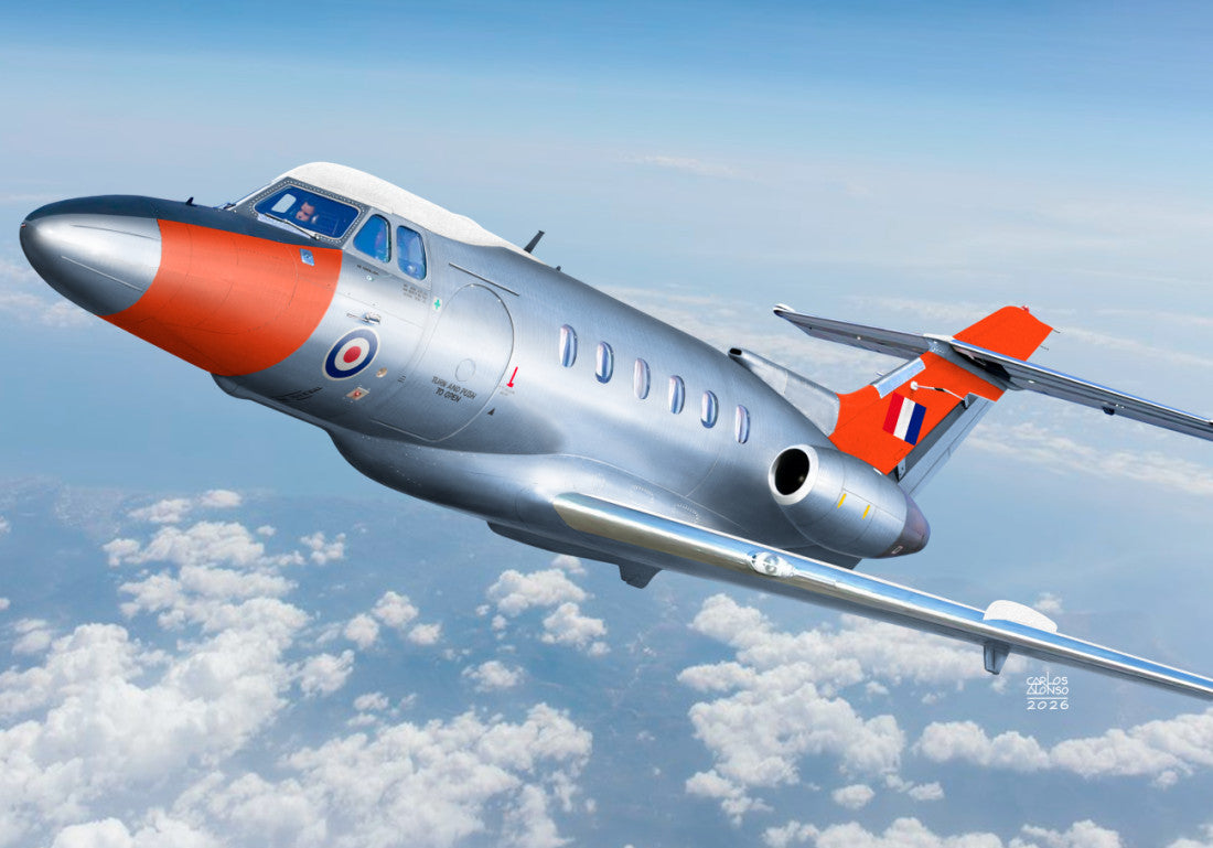 KP Models 1/72 HS 125 Dominie T.1 Is Coming Hi-Tech (KPH7231) — New — Aircraft, cold-war, Military