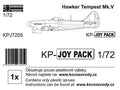 KP Models 1/72 Hawker Tempest Mk.V (JOYPACK) (KPJ7205) — New — Aircraft, Military