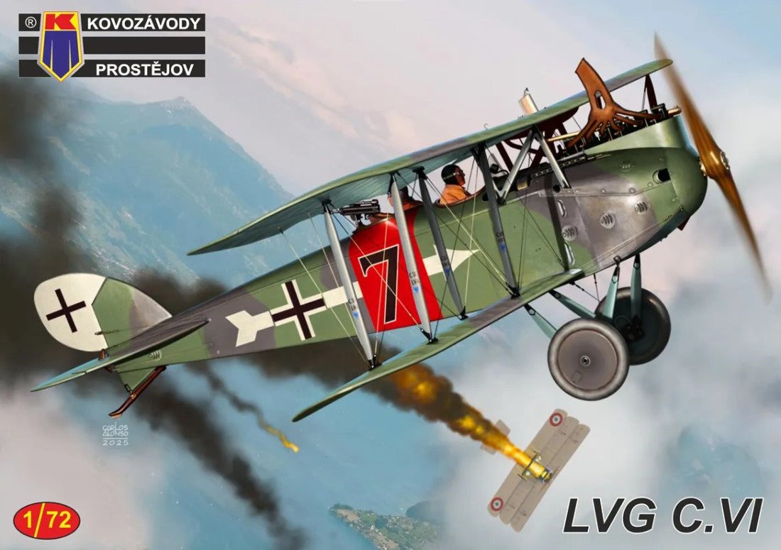 KP Models 1/72 LVG C.VI (KPM0507) — New — Aircraft, Military, WWI
