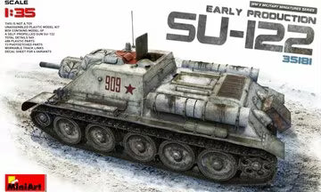 MiniArt 1/35 Soviet Self-Propelled Gun SU-122 (Early Production) (35181)