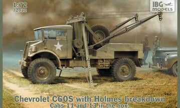 IBG 1/72 Chevrolet C60S with Holmes breakdown. Cabs 11 and 13 in the box (72032)