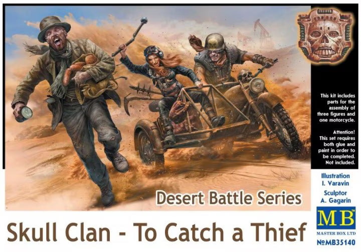 Master Box Ltd 1/35 Desert Battle Series Skull Clan - To Catch a Thief (MB35140)