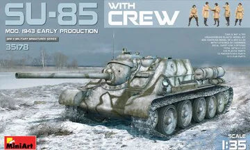 MiniArt 1/35 SU-85 Mod. 1943 Early Production with Crew (35178)