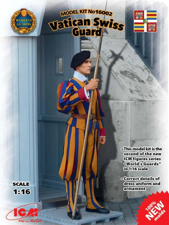 ICM 1/16 World's Guards Vatican Swiss Guard (16002)