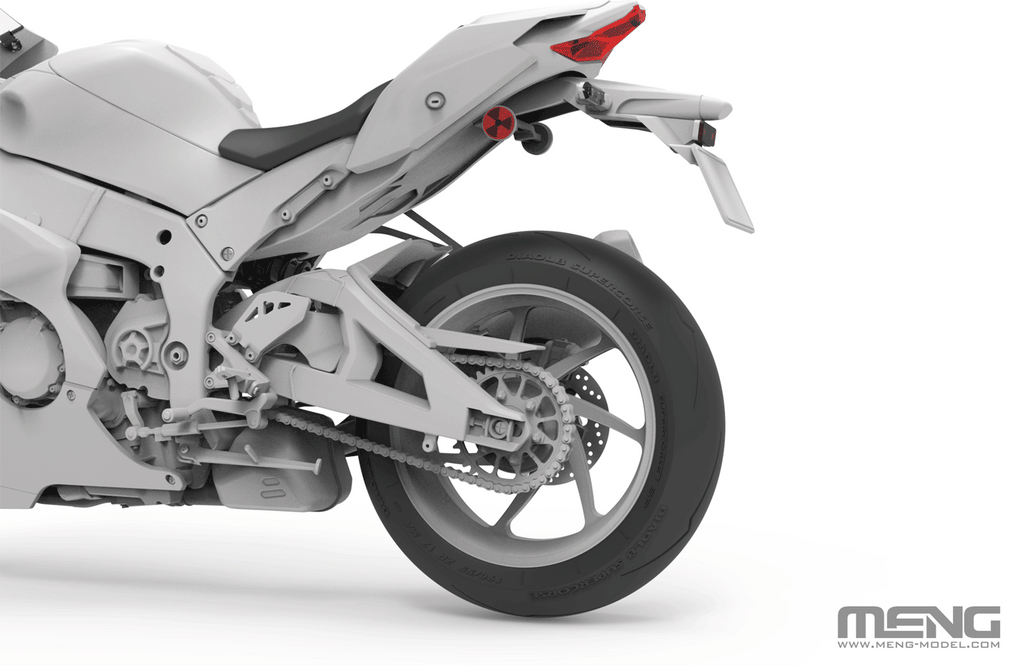 Meng 1/9 Kawasaki Ninja ZX-10RR Pre-Coloured Edition (MT-008s)