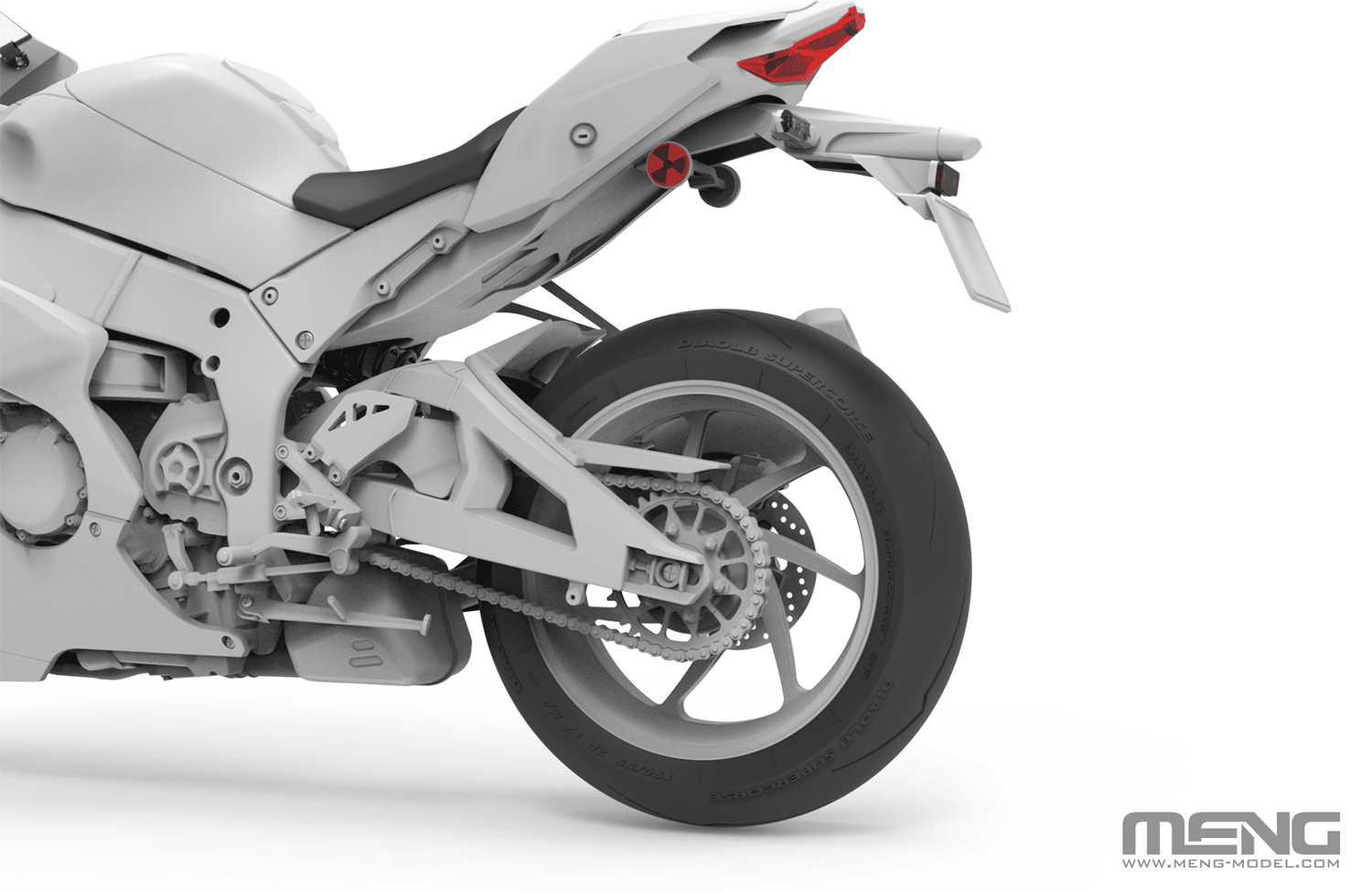 Meng 1/9 Kawasaki Ninja ZX-10RR Pre-Coloured Edition (MT-008s)